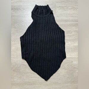 Sweater Halter Top